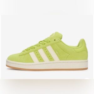 NEW ADIDAS CAMPUS 00’s BRIGHT GREEN SUEDE CHUCKY SNEAKERS SZ 7.5